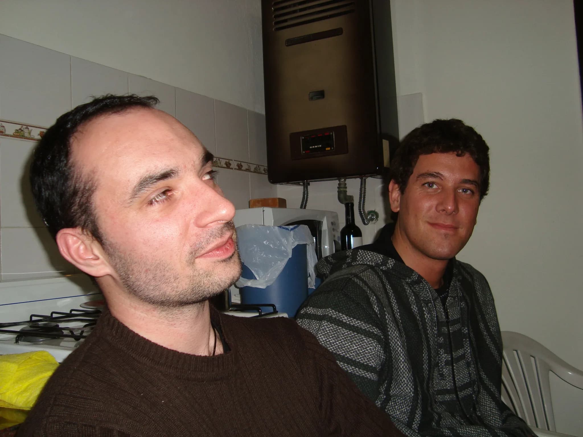 Asado. Max y Mauro